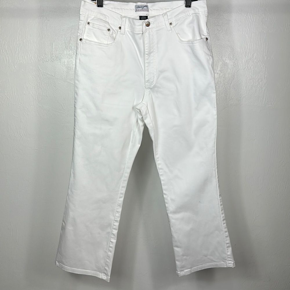 Poco Jeans White Straight Leg Jeans Size 17